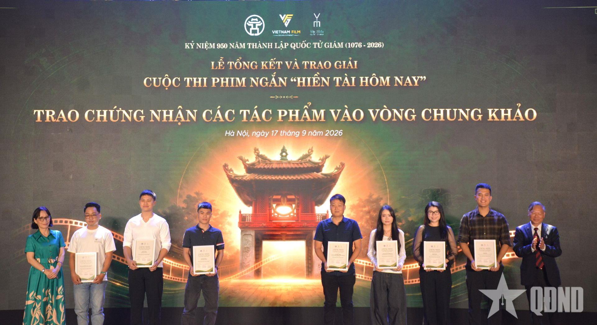 Hơn 200 tác phẩm tham dự Cuộc thi phim ngắn “Hiền tài hôm nay”